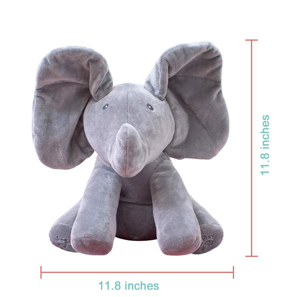 [Chính hãng] Voi con dễ thương chơi ú òa - Elephant Peekaboo UMOO