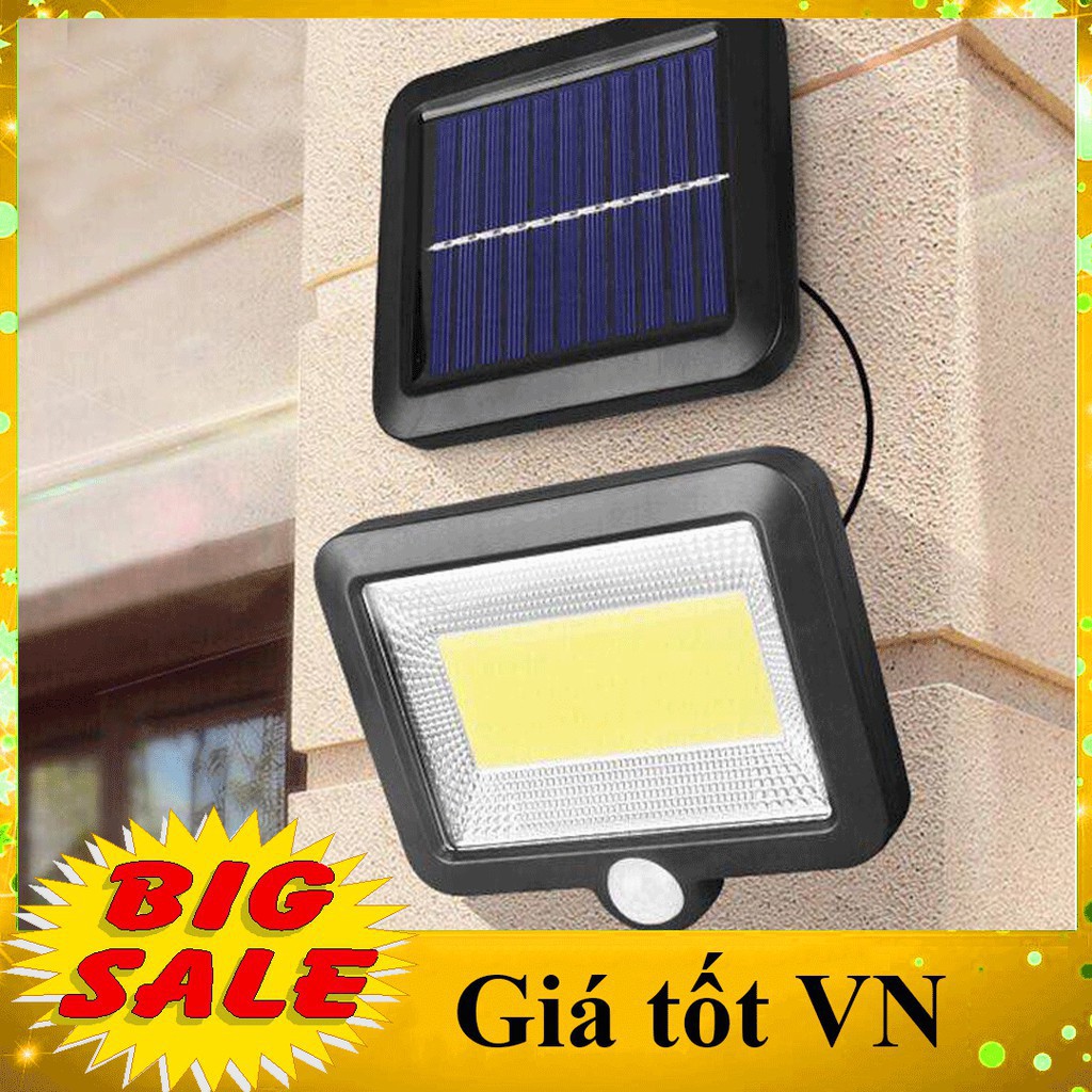 Đèn năng lượng mặt trời FREE SHIP Đèn năng lượng mặt trời 100LED COB, Chiếu siêu sáng cho đường , sân vườn.