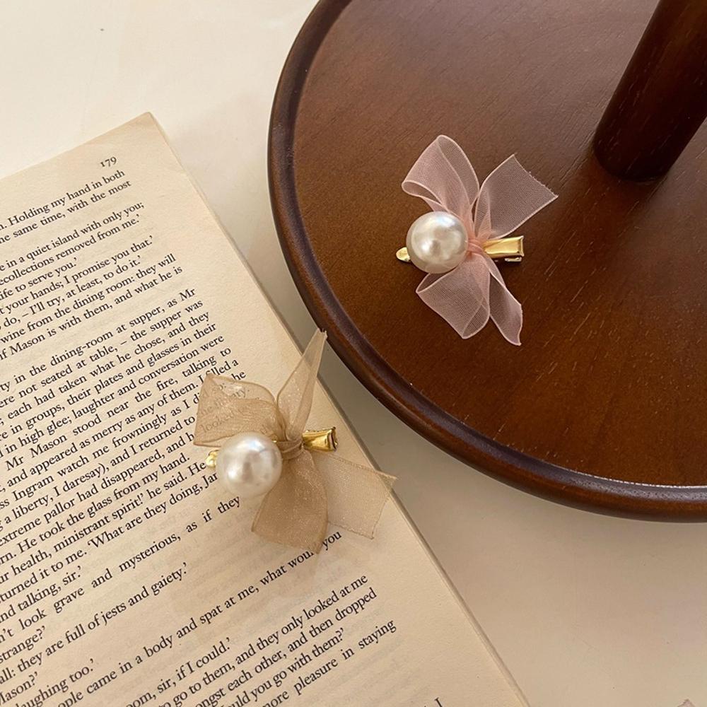 Kẹp Tóc Đính Nơ Cỡ Nhỏ Thời Trang Xinh Xắn WMES15H Cho Bé Gái