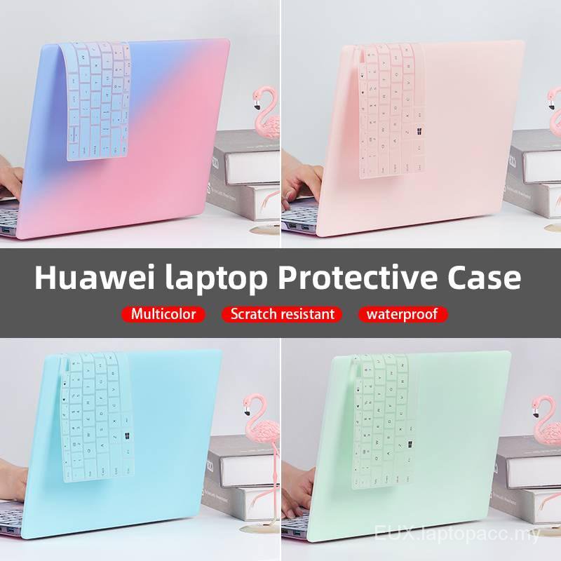 Ốp Lưng 5 Trong 1 Có Nắp Chống Bụi Cho Matebook D14 15 Huawei Matebook 13 14 X Pro Honor magicBook D15 14