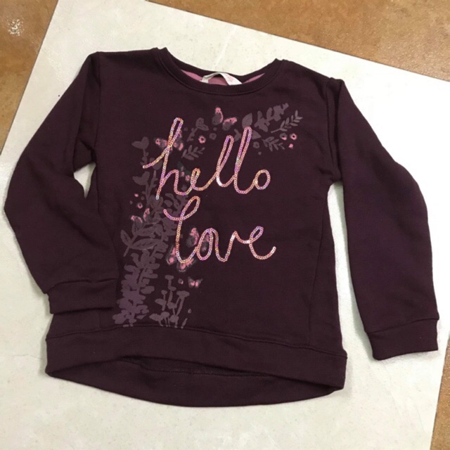 [THANH LÝ 60k] Áo nỉ H&M cho bé trai & bé gái