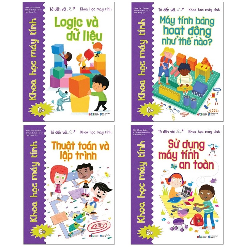 Sách Alphabooks - Tớ Đến Với Khoa Học Máy Tính ( Bộ 4 cuốn)