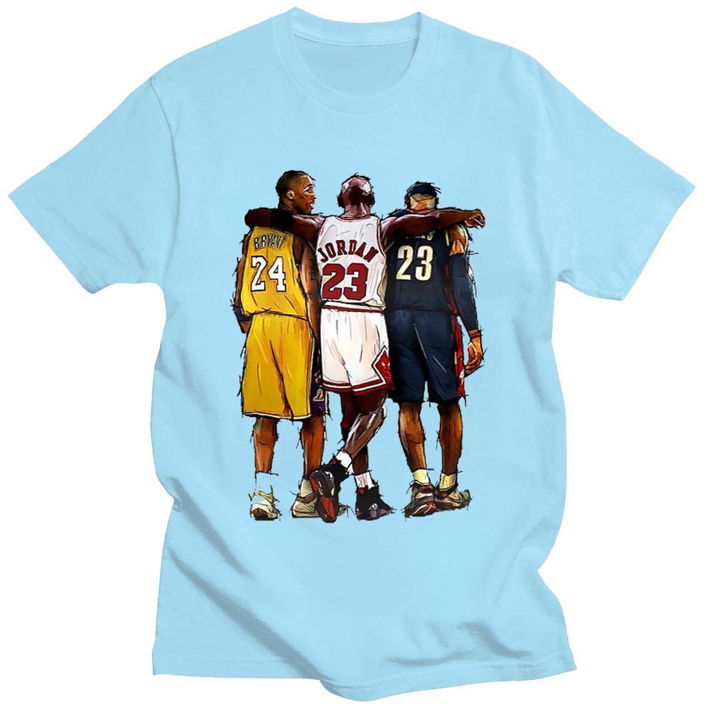 Áo Thun Bóng Rổ Ngắn Tay Họa Tiết Kobe 3d Cá Tính Theo Phong Cách Châu Âu