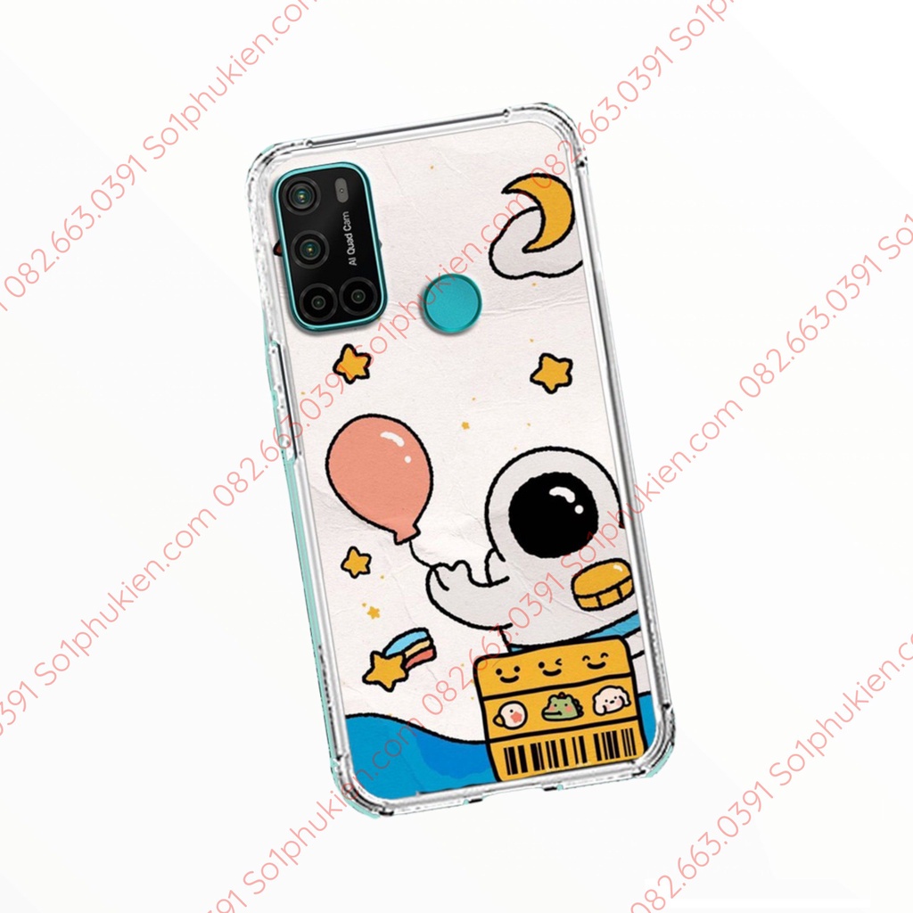 Ốp Lưng Vsmart Joy 4 In Hình Phi Hành Gia Chất Đẹp