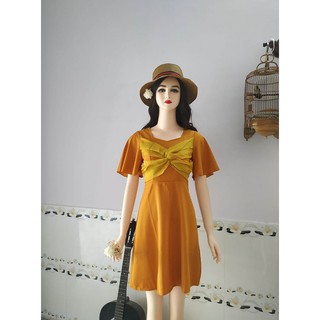 Váy cánh tiên voan chéo trước ngực- Halu Boutique