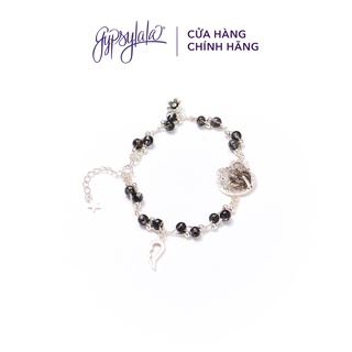 Vòng tay embrace hồ ly thạch anh tóc đen sp003863 gypsy.lala