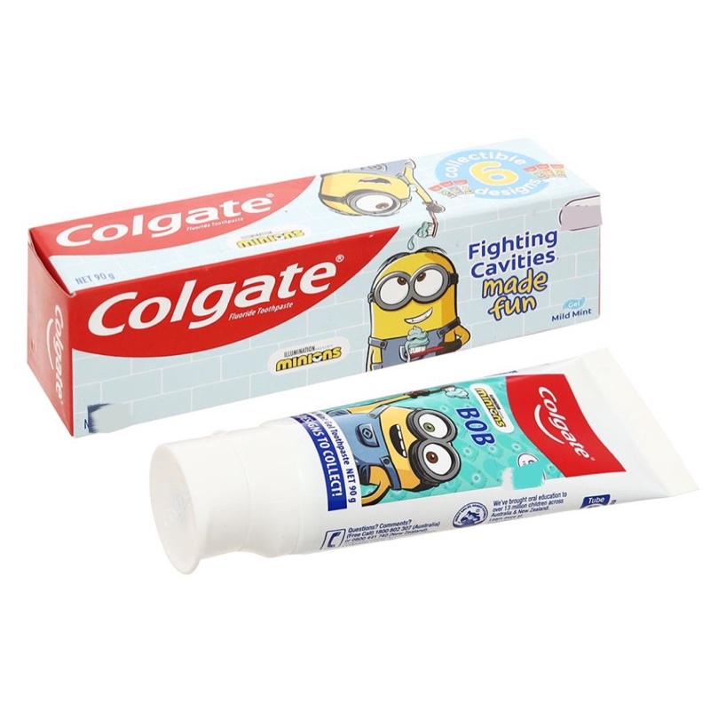 KEM ĐÁNH RĂNG TRẺ EM COLGATE BARBIE - MINIONS 80G