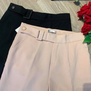 Quần baggy đai vải cao cấp