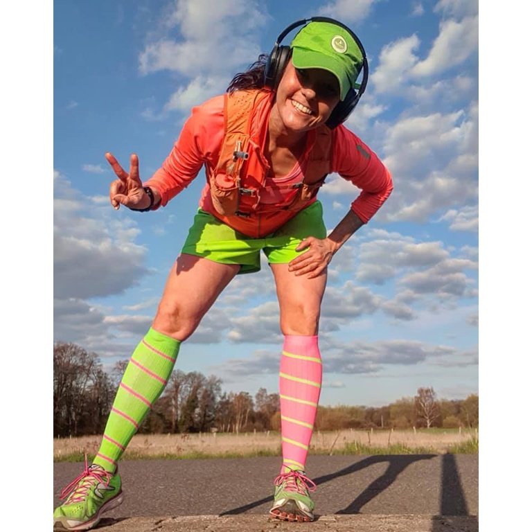 Bó bắp chân chạy bộ PRO Compression Calf Sleeves - Made in USA