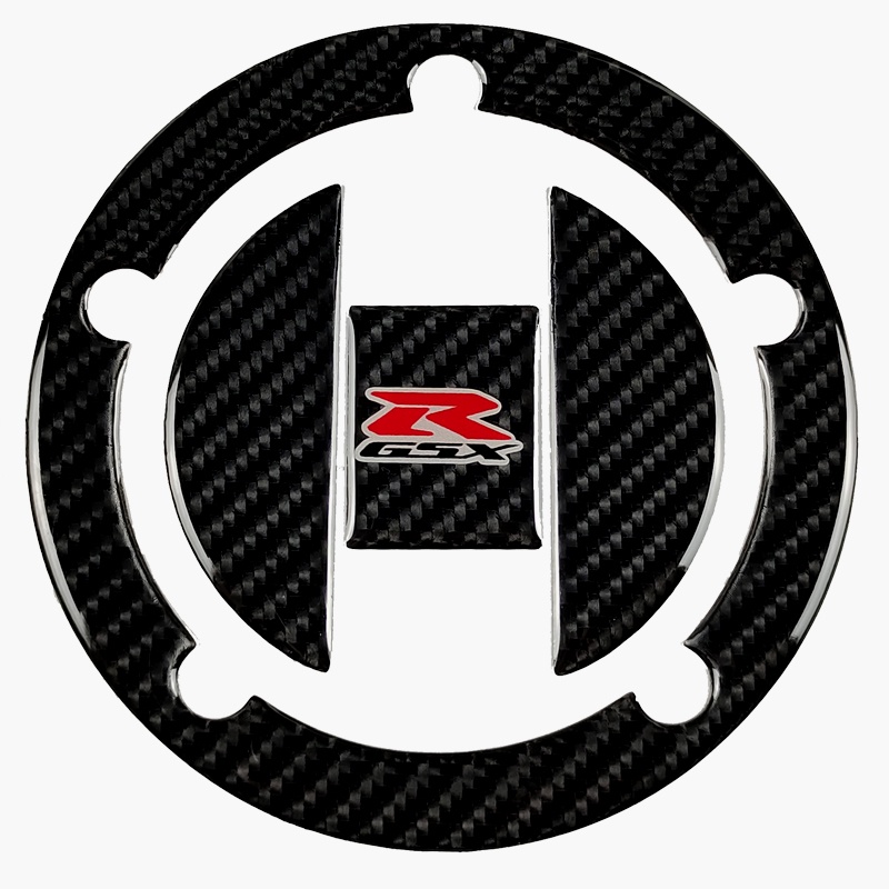 Miếng Dán Trang Trí Nắp Bình Xăng Xe suzuki gsxr gsx-r 750 600 1000 Bằng Chất Liệu Sợi Các Bon