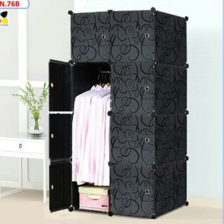 Tủ quần áo 8 ngăn size lớn mẫu mới