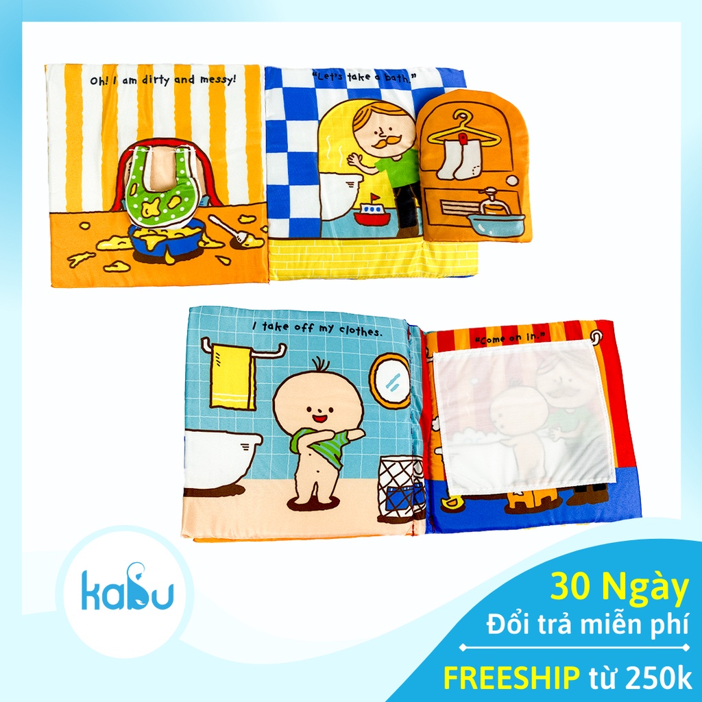 Sách Vải Tương Tác Jolly Baby Thực Hành Kỹ Năng 3D
