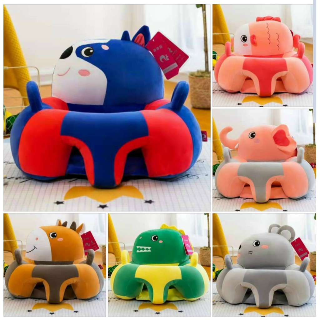 Ghế Tập Ngồi Hình Thú Nhồi Bông cho Bé , trẻ sơ sinh