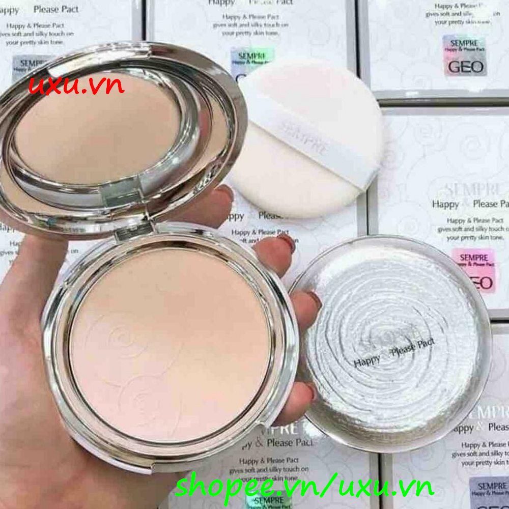 Phấn Phủ Siêu Mịn Số 02 Geo Lamy Ngọc Trai Tông Da Tự Nhiên Sempre Happy & Please Pact, Với uxu.vn Tất Cả Là Chính Hãng.