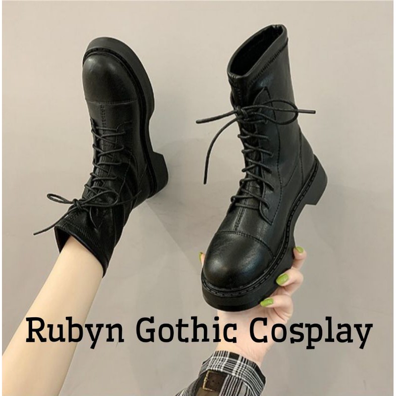 [NEW]  Giày Boots Nữ Cổ Cao siêu cool, giày dạng ủng dính liền