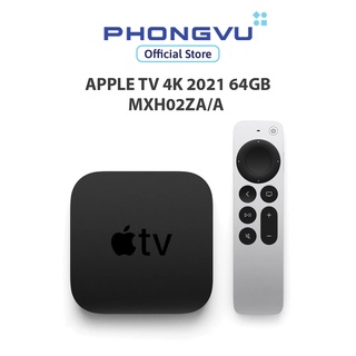Apple tv 4k 2021 64gb mxh02za/a - bảo hành 12 tháng