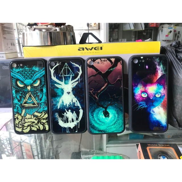 Sale sập sàn Ốp lưng dạ quang cho iphone 7.7plus.8plus.x.xs