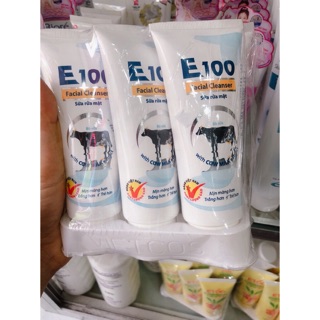 Sữa rửa mặt bò tươi E100