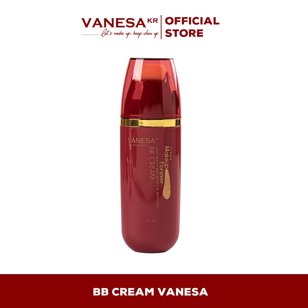 Kem nền BB Cream Vanesa, kem che phủ khuyết điểm, kem trang điểm lâu trôi | BigBuy360 - bigbuy360.vn