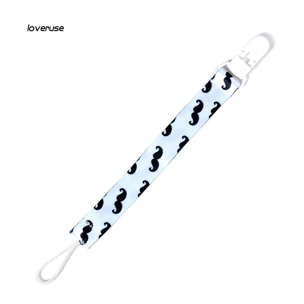 Dây giữ ti giả có kẹp gắn áo em bé tiện dụng chất lượng cao