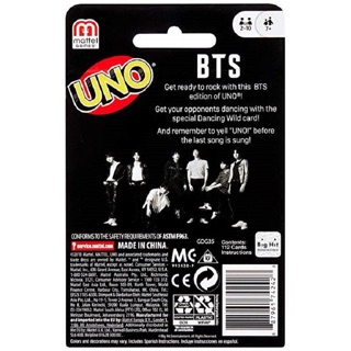 Trò chơi UNO BTS Mattel