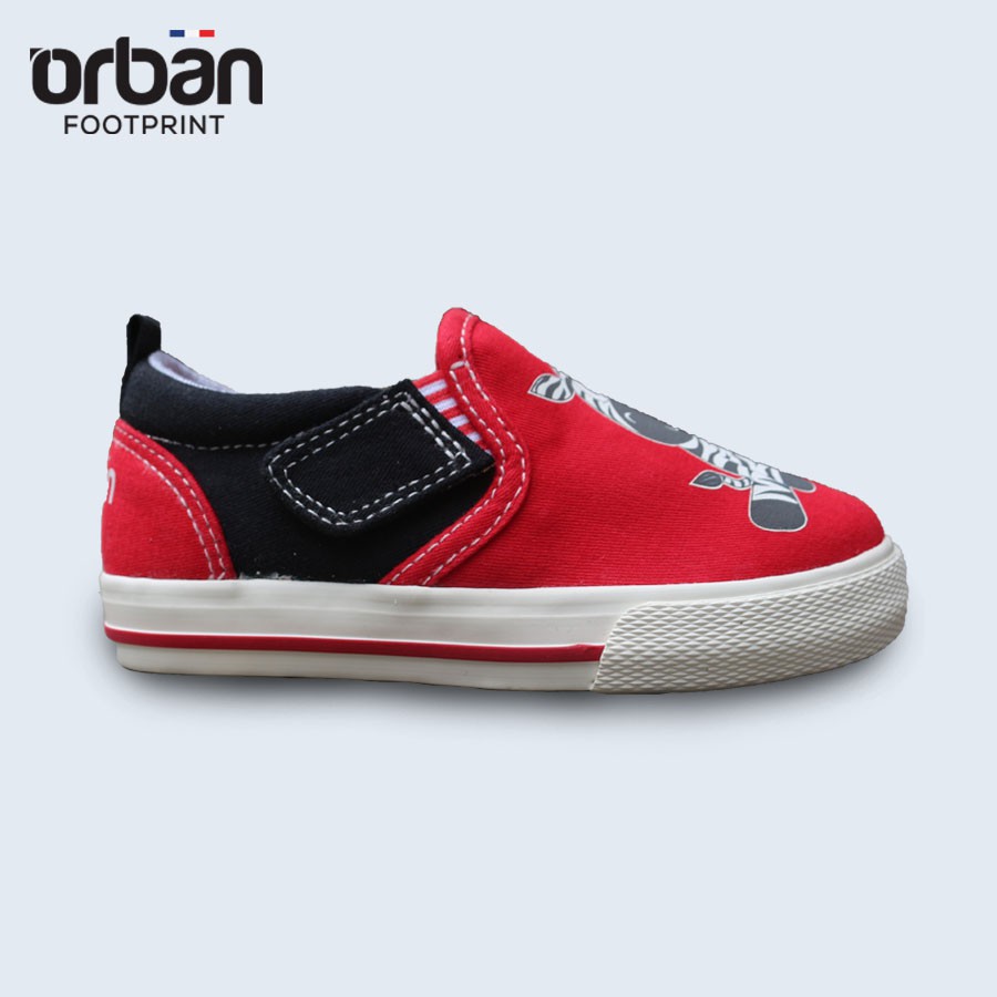 [Mã BMLTA50 giảm 10% đơn 99K] Giày Slipon bé trai Urban UB1902 đỏ