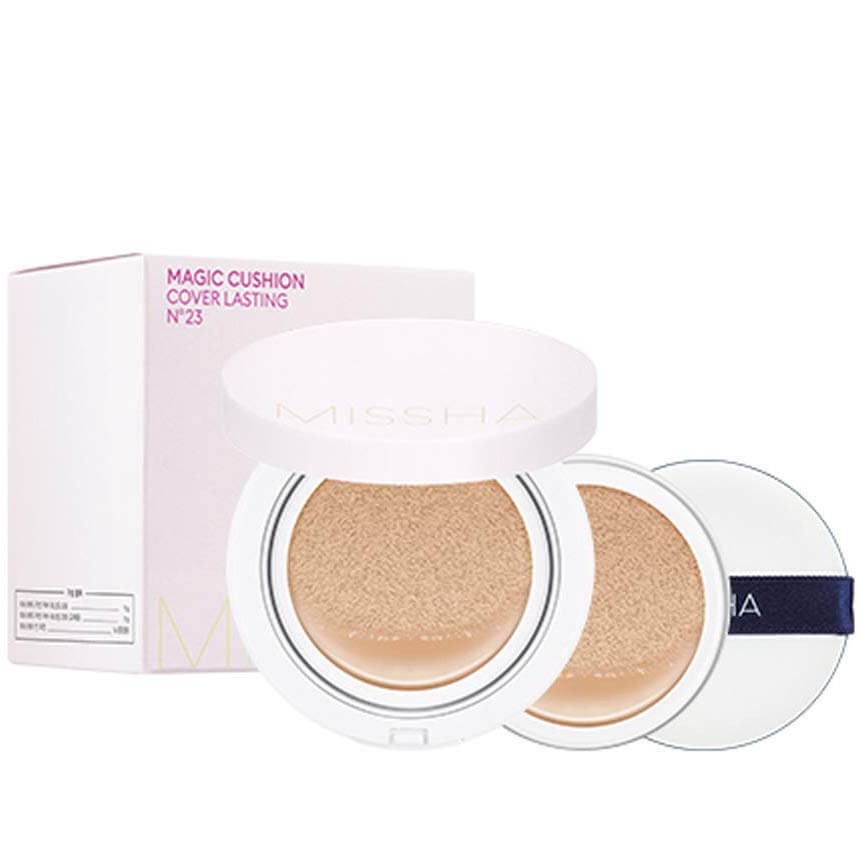 Phấn Nước Che Phủ Tốt, Lâu Trôi Missha Magic Cushion Cover Lasting SPF50+ PA+++ 15g