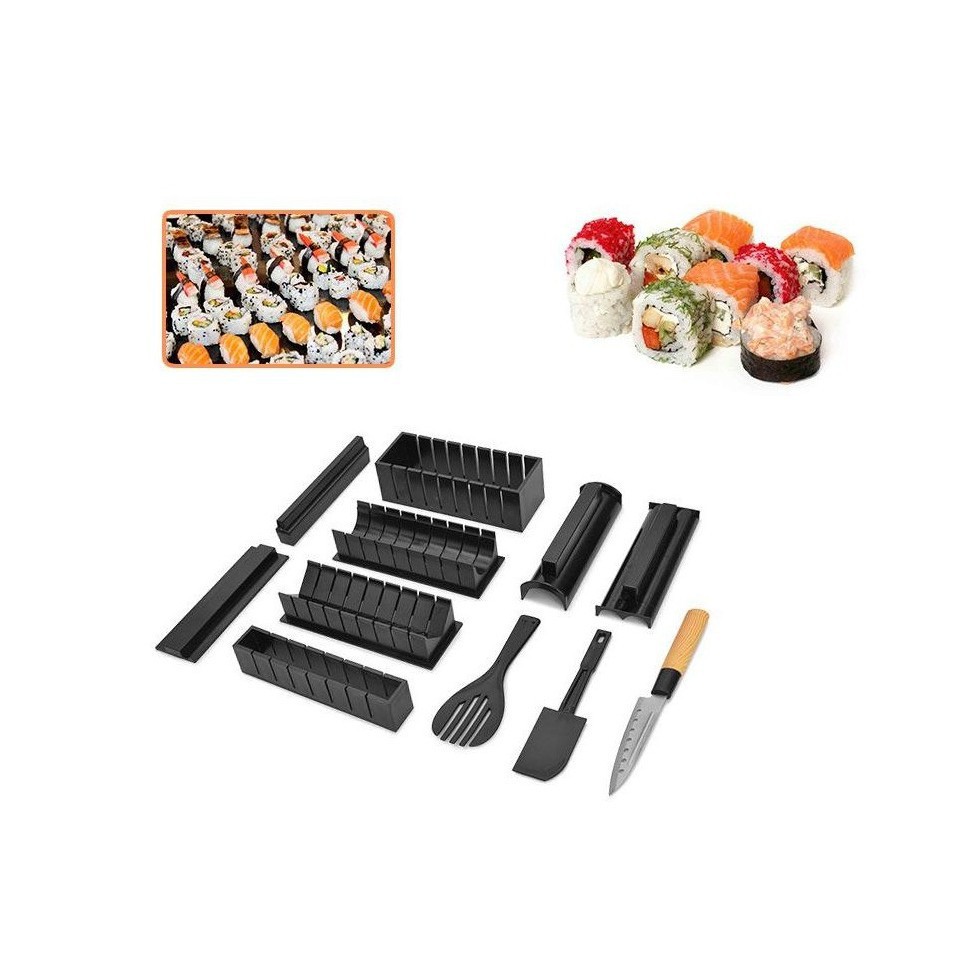 BÃO GIÁ Sale-Dụng cụ làm 11 kiểu sushi phong cách Hàn Quốc cho bà mẹ làm cho Bé ăn tại nhà LP30242 HOT