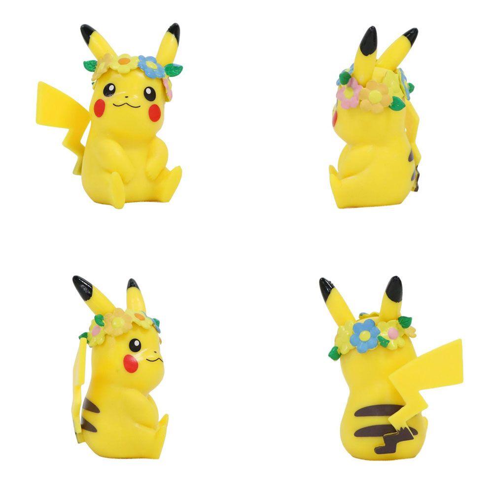 DARNELL Set 6 Mô Hình Nhân Vật Pikachu Dễ Thương