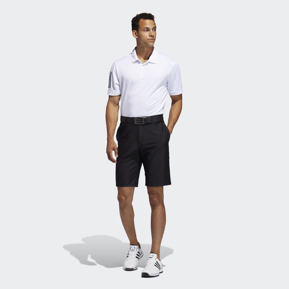 [Mã WABRD7 giảm 150K đơn 1 Triệu] adidas GOLF Quần short thi đấu Ultimate365 3 Sọc Nam Màu đen FJ9880