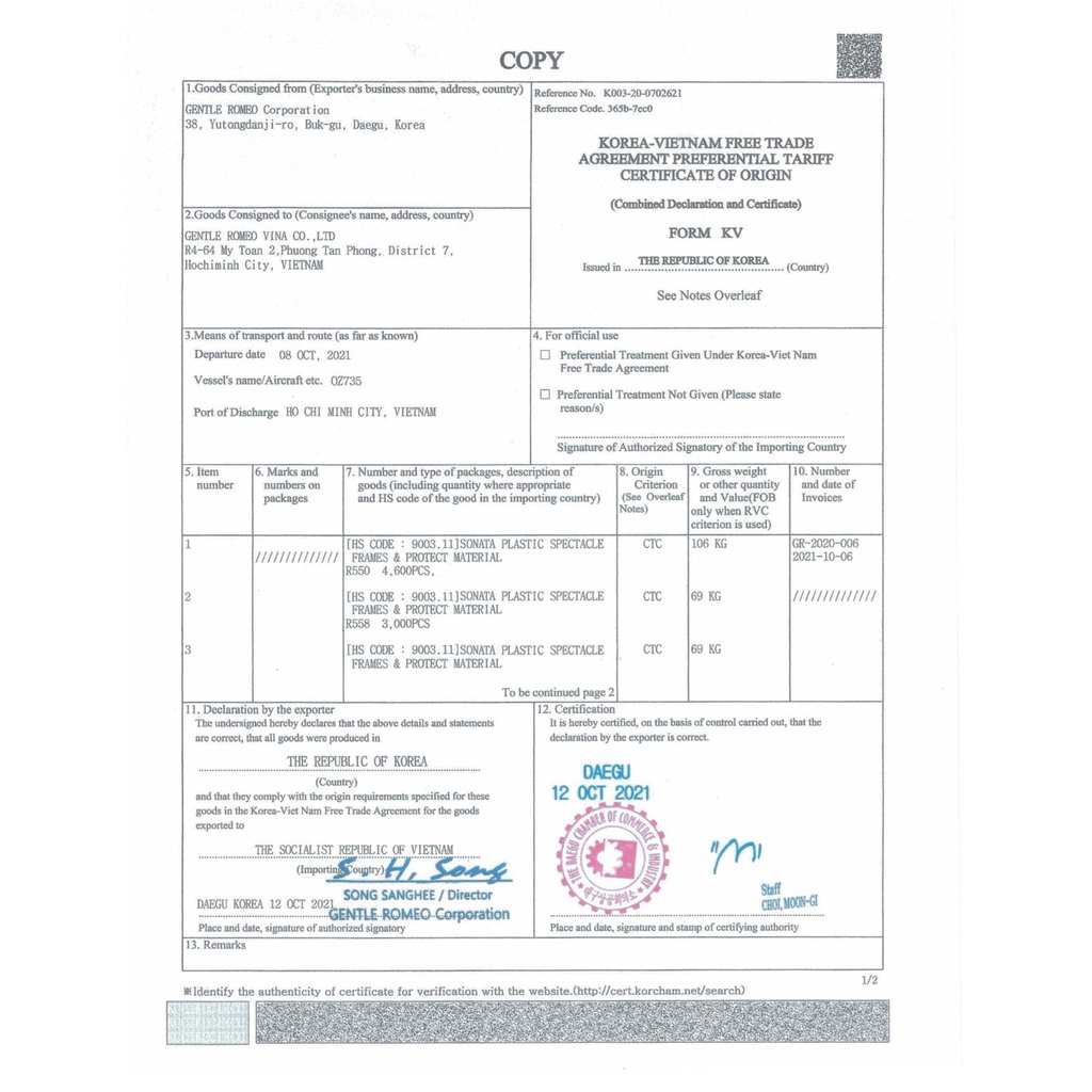 Gọng kính mắt thời trang nữ nhỏ ANNA Accede Sarifa dáng tròn cá tính chất liệu nhựa dẻo A00251