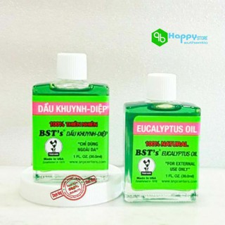 Mẫu Mới Dầu khuynh diệp BST's Eucalyptus Oil 30ml , Mỹ