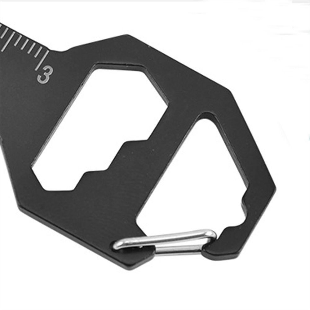 Thước Di Động Hình Bánh Răng EDC Dùng Làm Trang Sức / Chìa Khóa / Thẻ Quà Tặng Ngoài Trời