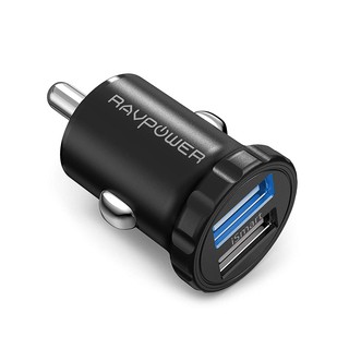 Tẩu sạc ô tô RAVPower RP-PC031 - 2 cổng iSmart 2.0, 24W
