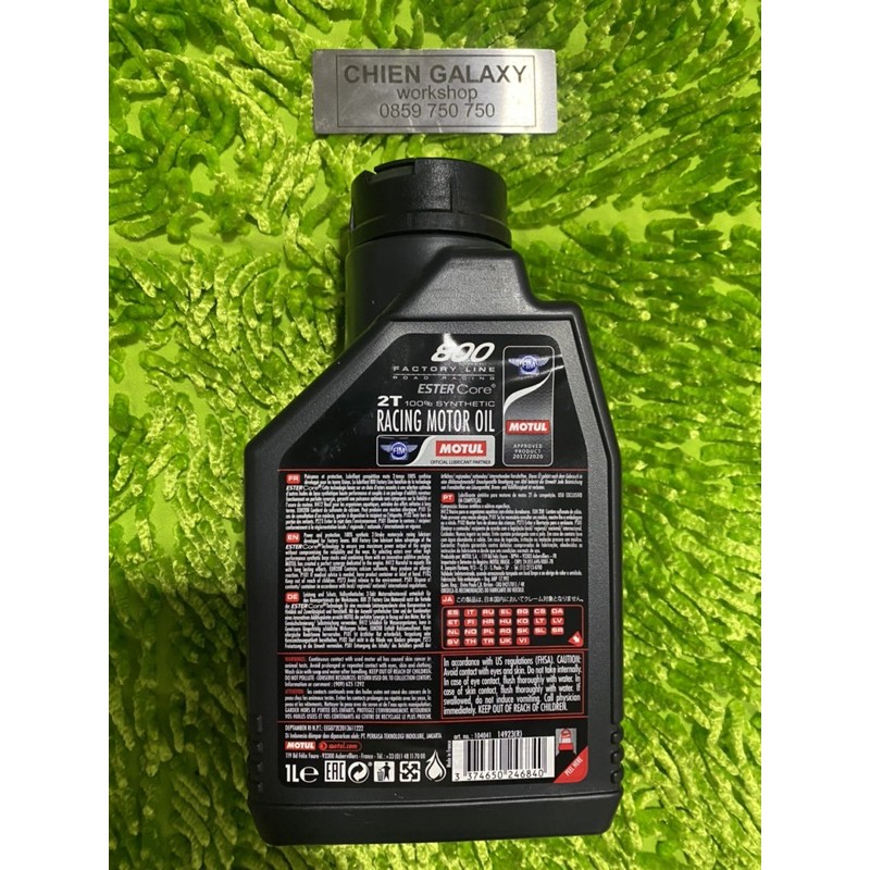 NHỚT MOTUL 300V (4T) & 800 (2T) NHẬP PHÁP 1L