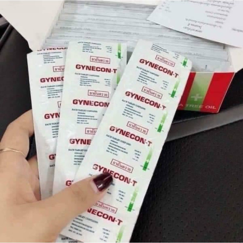 [CHỈ BÁN HÀNG THÁI]COMBO 5V ĐẶT PHỤ KHOA GYNECON TRÀ XANH THÁI LAN SẴN FREESHIP [CHE TEN] [GIAO NOWSHIP] [BHANH 10 NGAY]