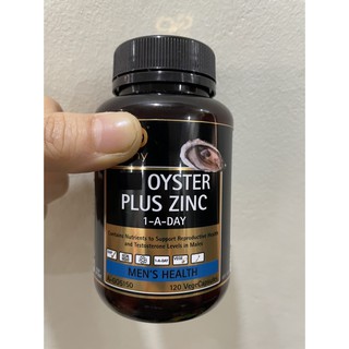 Tinh chất hàu Oyster Plus ZinC 120 viên, hàu đen