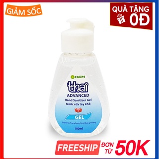 Nước rửa tay khô Thai Advanced gel 100ml diệt 99.9% vi khuẩn