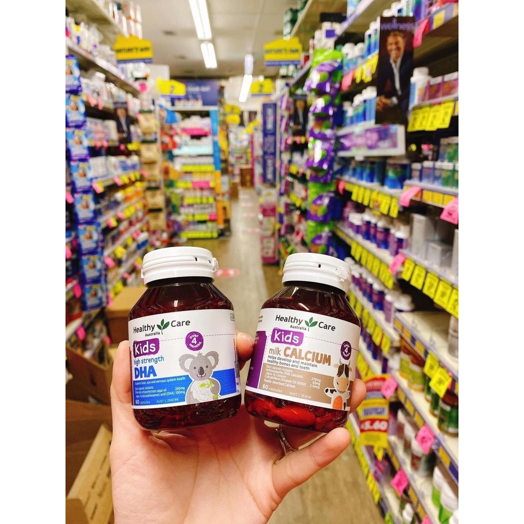 DHA cho bé Healthy Care Kids DHA 60 viên