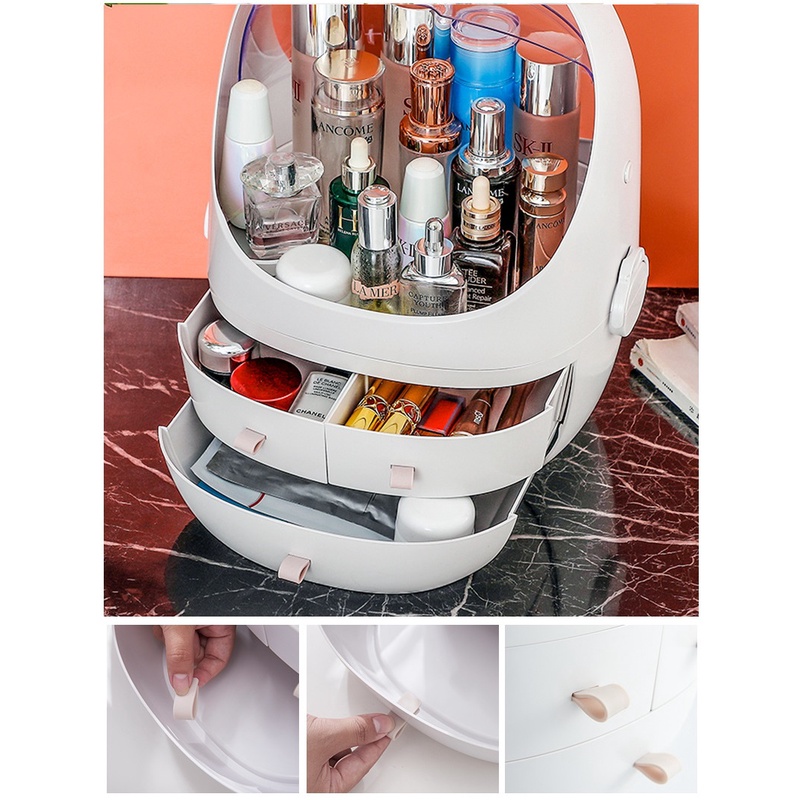 Hộp Đựng Mỹ Phẩm, Hộp Đựng Đồ Trang Điểm Có Tay Cầm M04