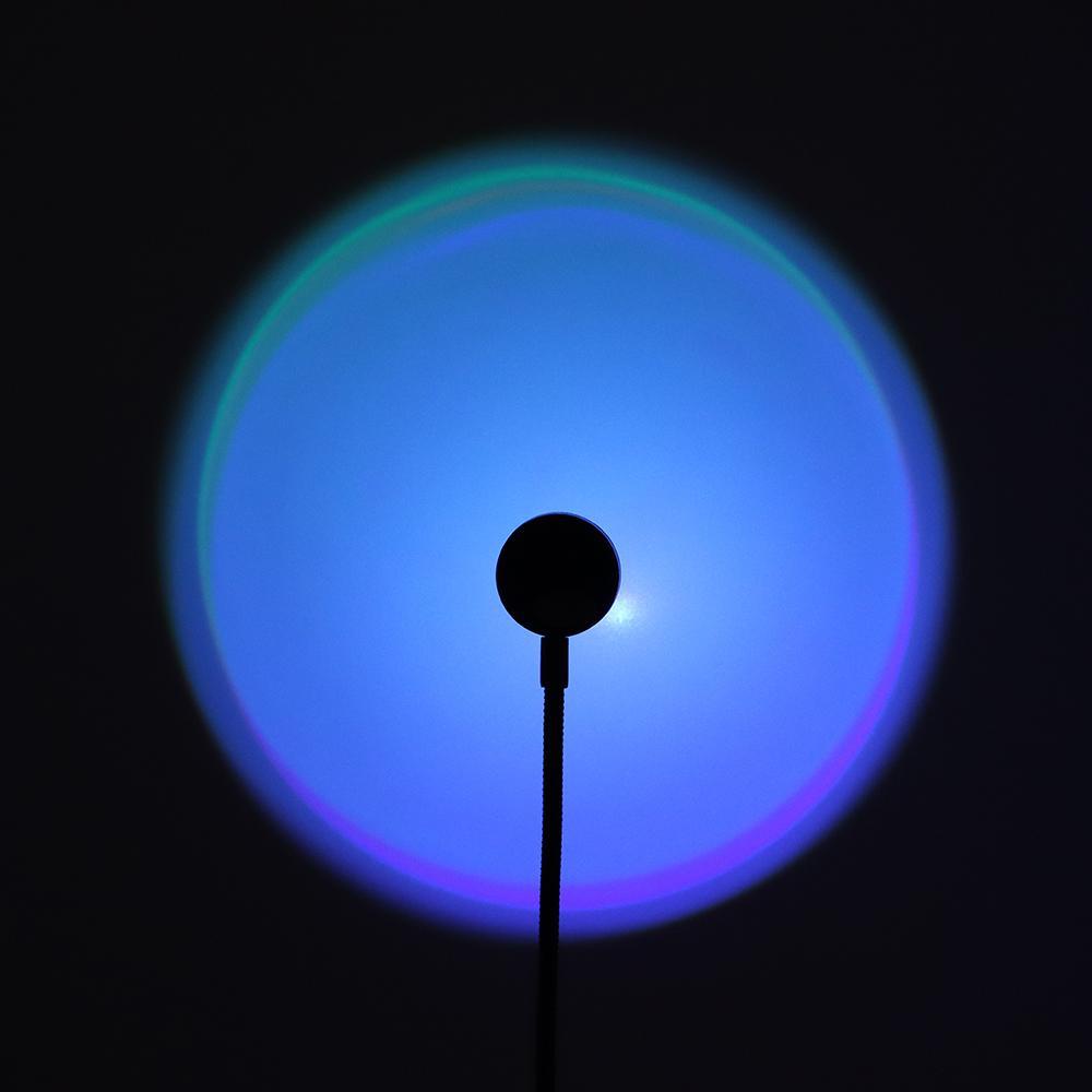 Đèn LED 7 Màu Hình Hoàng Hôn Trang Trí Nhà Cửa