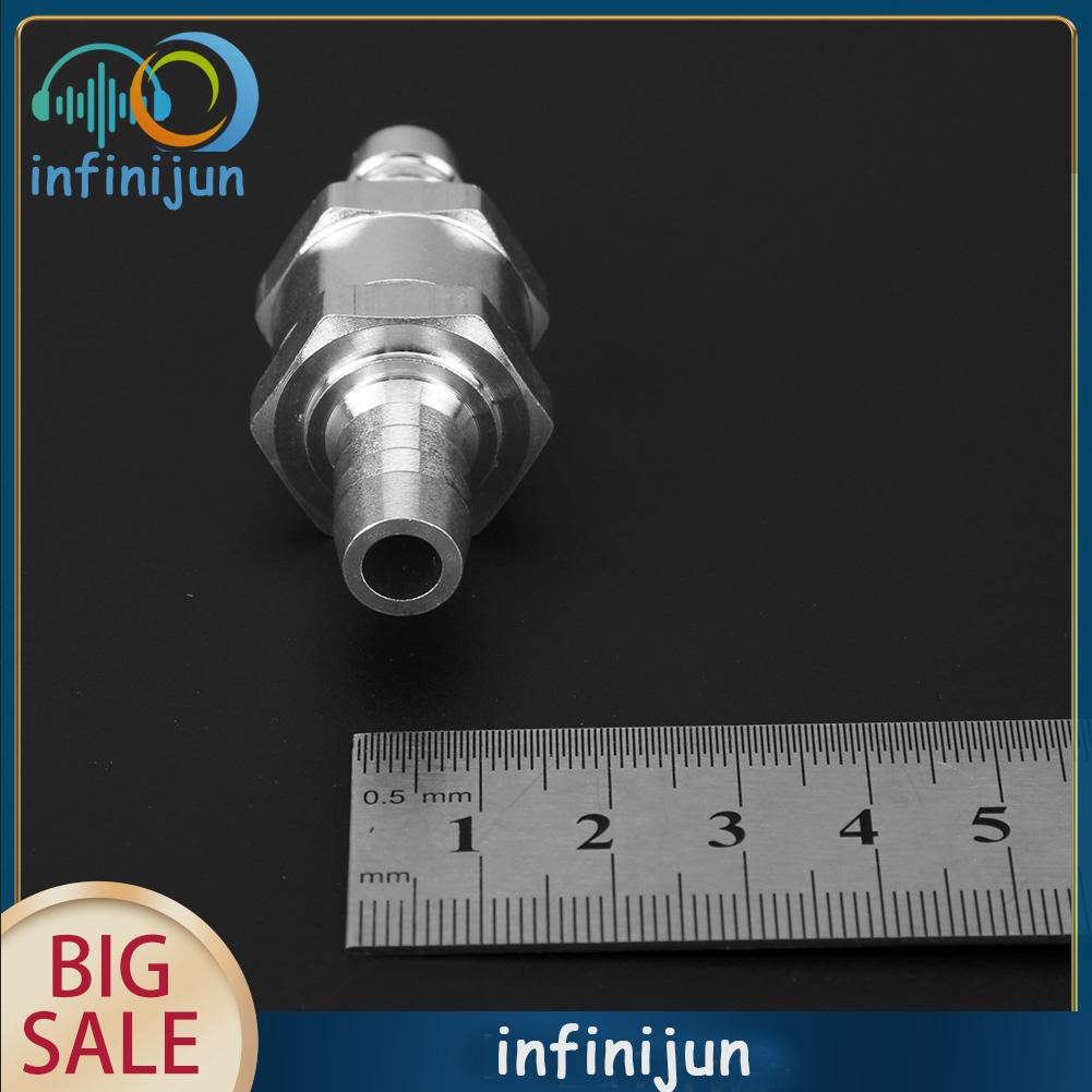 Van kiểm tra nhiên liệu một chiều không quay lại bằng hợp kim nhôm 6/ 8/ 10/ 12mm