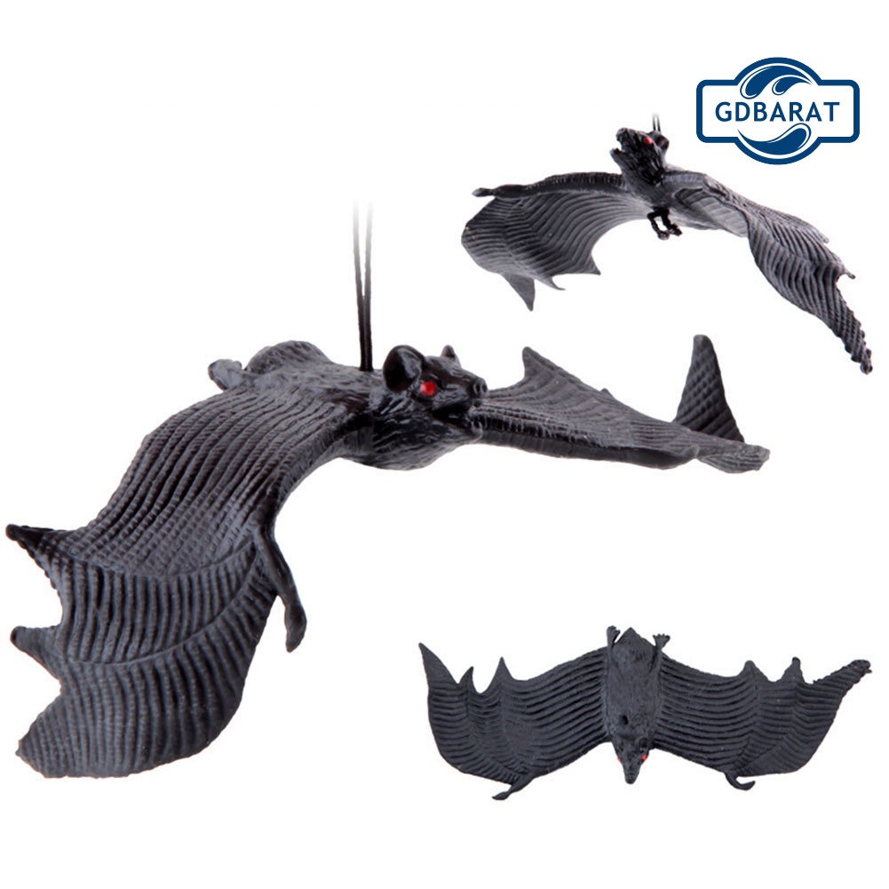Đồ Chơi Hình Con Dơi Giả Vui Nhộn Dùng Trang Trí Tiệc Halloween