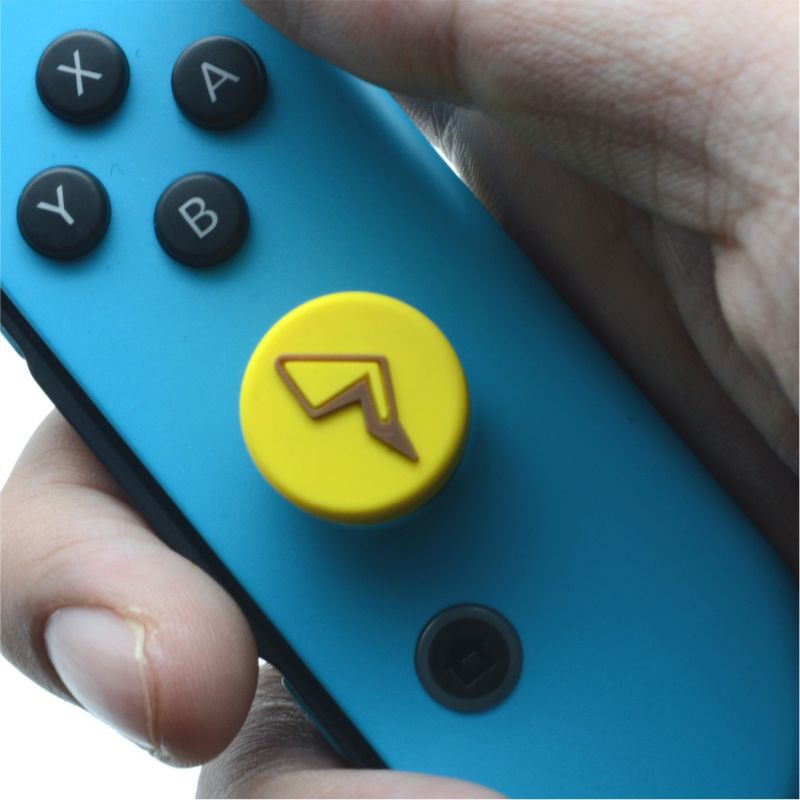 Bộ 4 Nút Bọc Cần Điều Khiển Chơi Game Hình Tròn In Hình btsg Analog Cho NS Lite