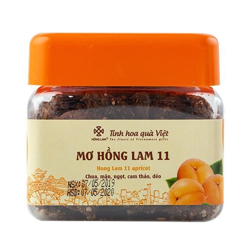 Ô Mai (Xí Muội) Mơ Hồng Lam 11 - Vị Chua Mặn Ngọt Cam Thảo - Hộp (200g,300g,500g)