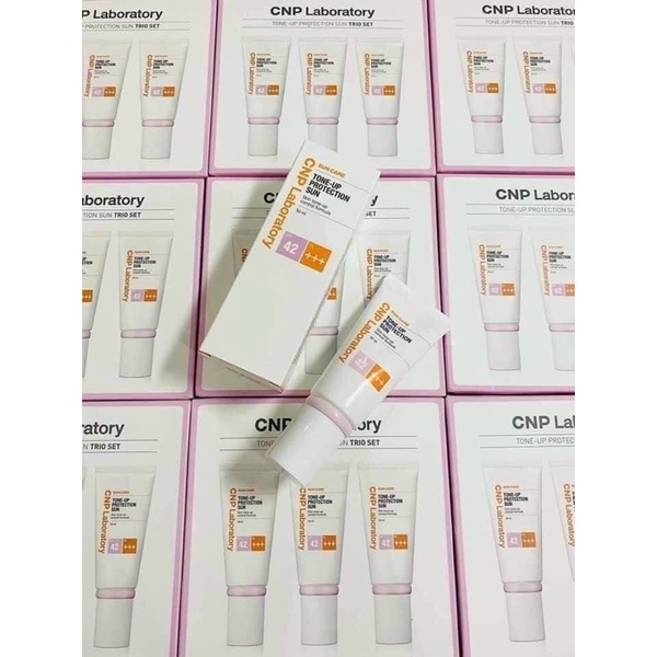 Kem chống nắng vật lý CNP LABORATORY nâng tone da Spf42 Pa +++ cao cấp
