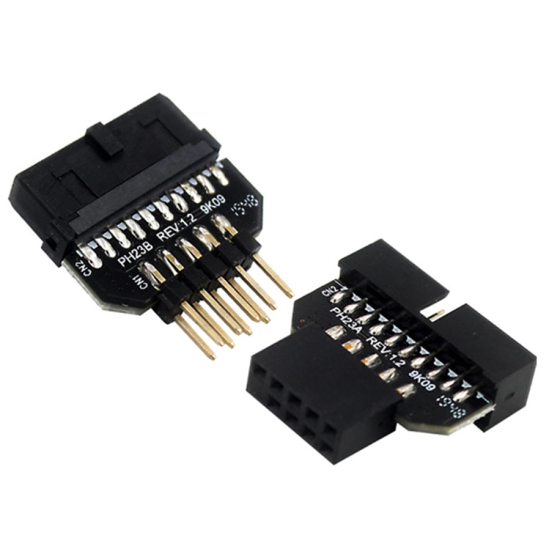 Bo Mạch Chủ Chuyển Đổi USB2.0 9-pin Sang USB3.0 19pin 3.0 19 / 20pin Sang USB 2.0 9pin