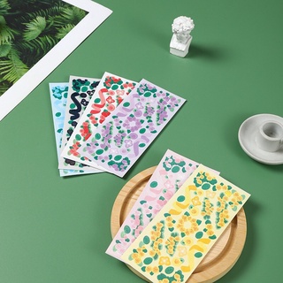 Flower stickers_ Trang trí top,card