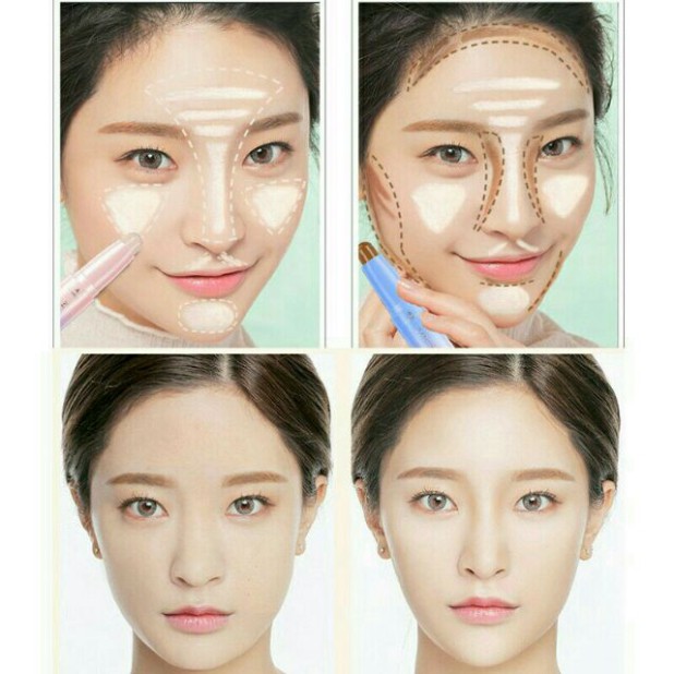 free ship Bút Tạo Khối Thon Gọn Mặt Tạo Sóng Mũi Maycreate Tặng Nước Hoa | BigBuy360 - bigbuy360.vn