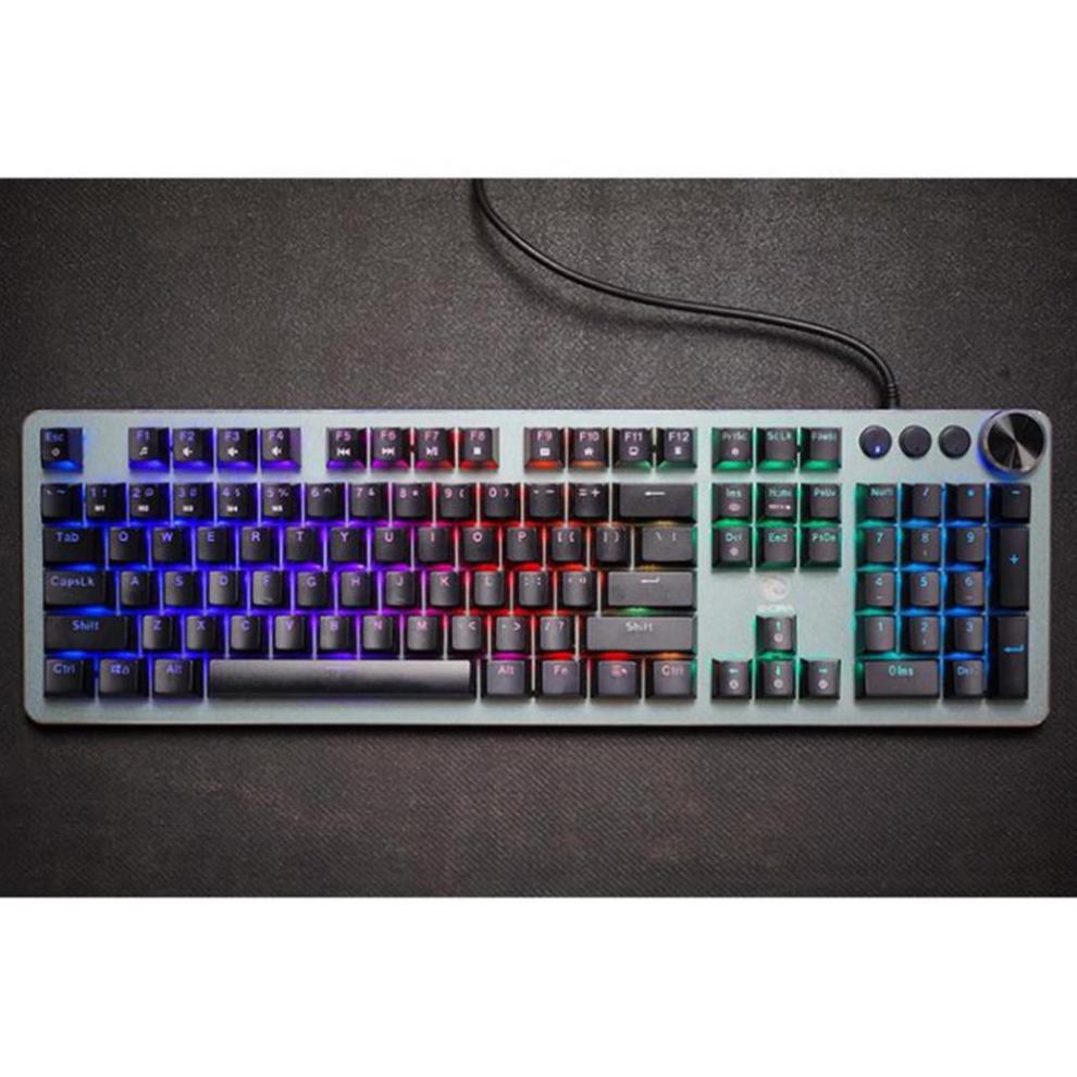 Bàn phím cơ E-DRA EK310 - Đèn led RGB siêu sáng - Vỏ kim loại - Keycap ABS Double Shot - Bảo hành 24 tháng